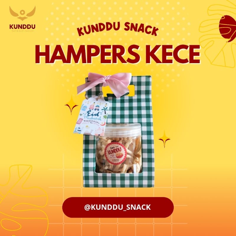 

Kunddu Snack Paket Hampers Kece / Hampers Lebaran Idul Fitri murah kece