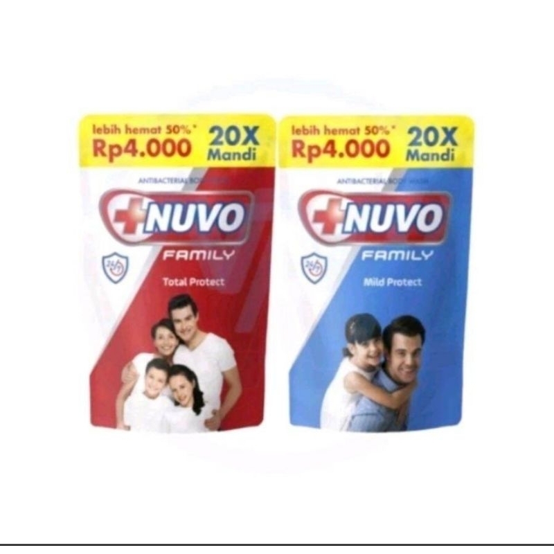 Nuvo Body Wash 85ml - Nuvo Sabun Mandi Cair 85ml