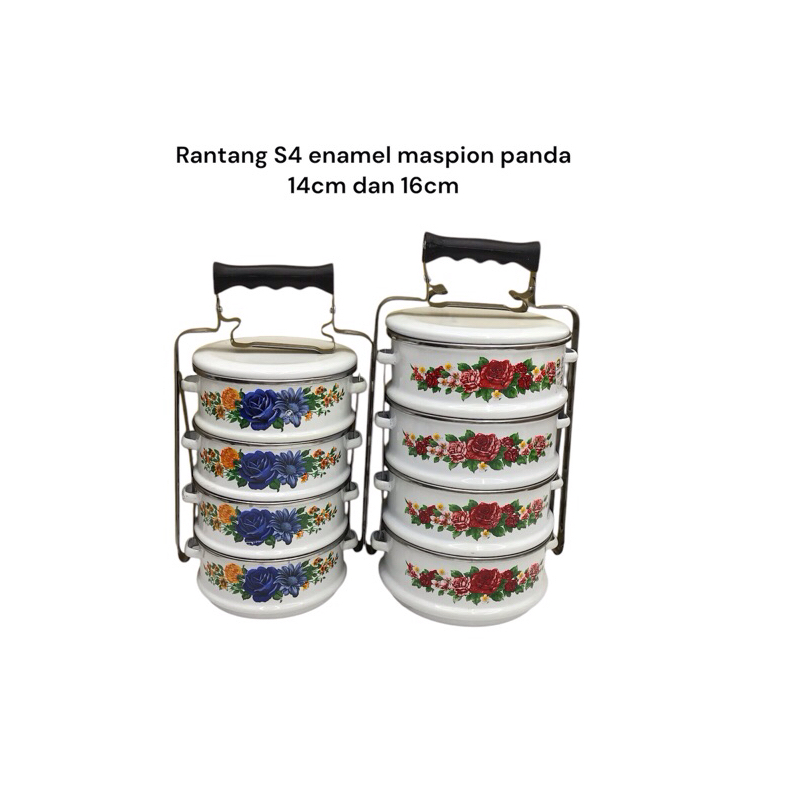 NEW Rantang Susun Enamel