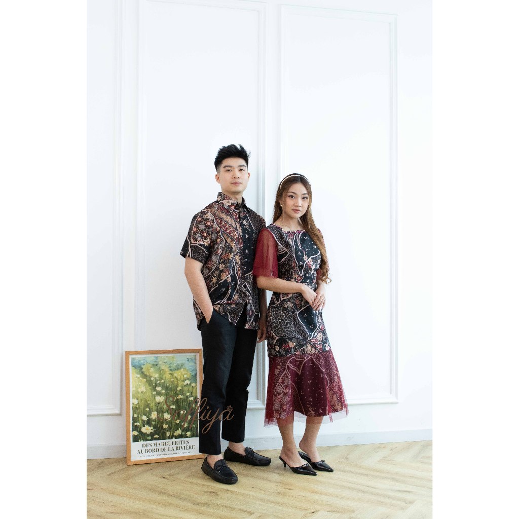 SAFFIYA-Donna Batik | Kemeja, Dress & Kebaya Batik Modern (DIJUAL PISAH) – Kondangan, Pesta, Gereja,