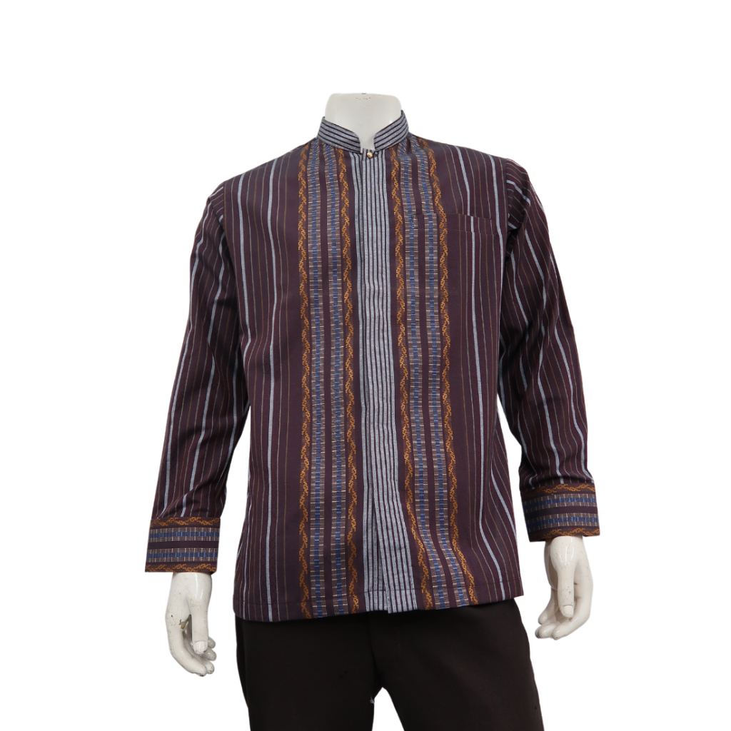 Arjuna Weda Koko Muslim Pria Motif Tenun Songket 3