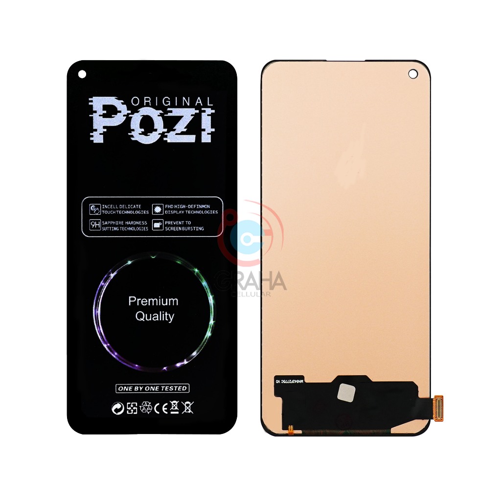 LCD OPPO A74 4G / A94 / F19 PRO / RENO 5F / REALME 8 PRO ORI POZI FULLSET TOUCHSCREEN