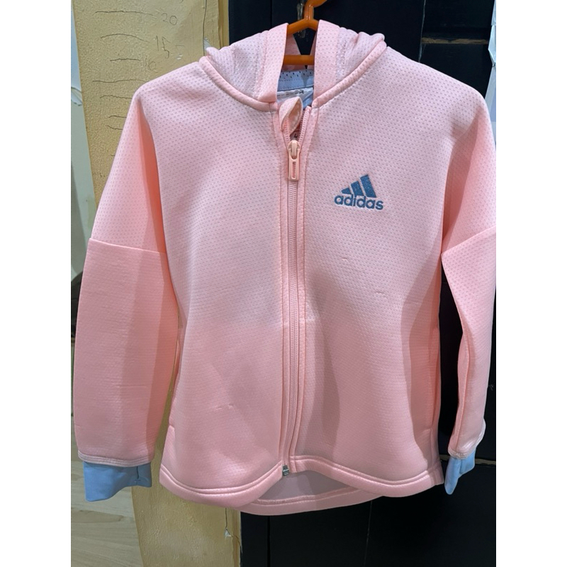 Prelove jacket adidas original anak perempuan girls 4-5th