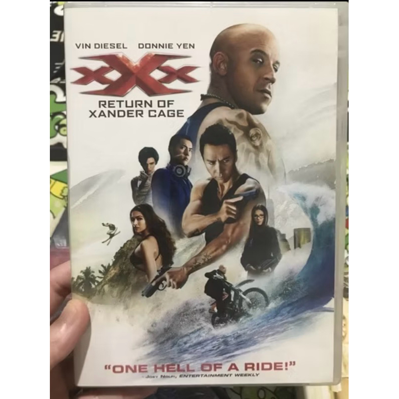 XXX THE RETURN OF XANDER CAGE DVD DONNIE YEN KRIS WU VIN DIESEL