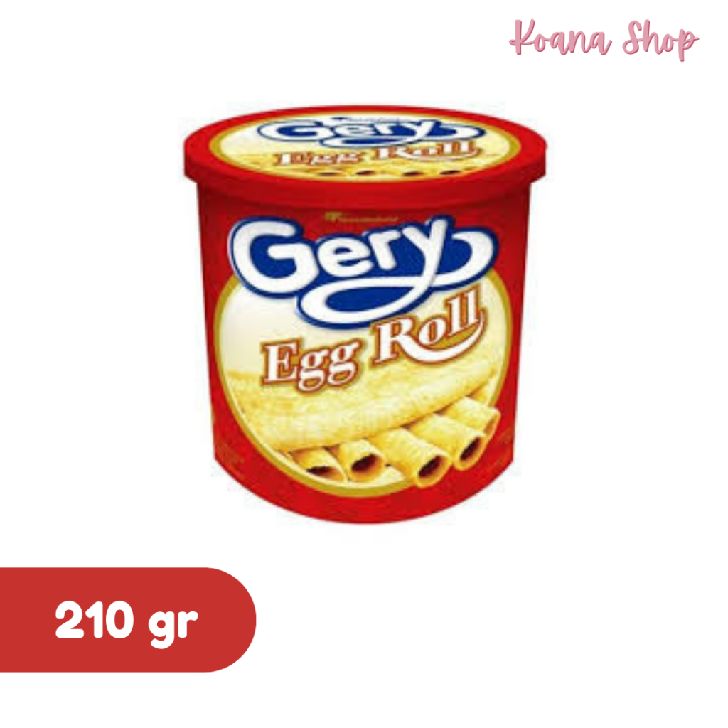 

Gery Biskuit Egg Roll Buckert 210 gr