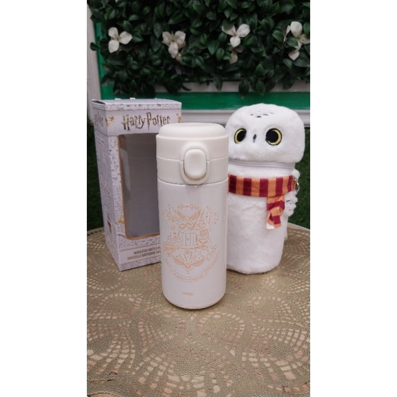 Miniso x Harry Potter Insulated Bottle with Cover - Hedwig Tumbler