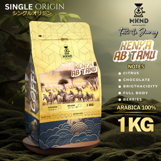 

MKND COFFEE ROASTERY - Arabika Kenya Ab Tamu 1Kg | Biji Kopi | Import Beans | Medium Roast