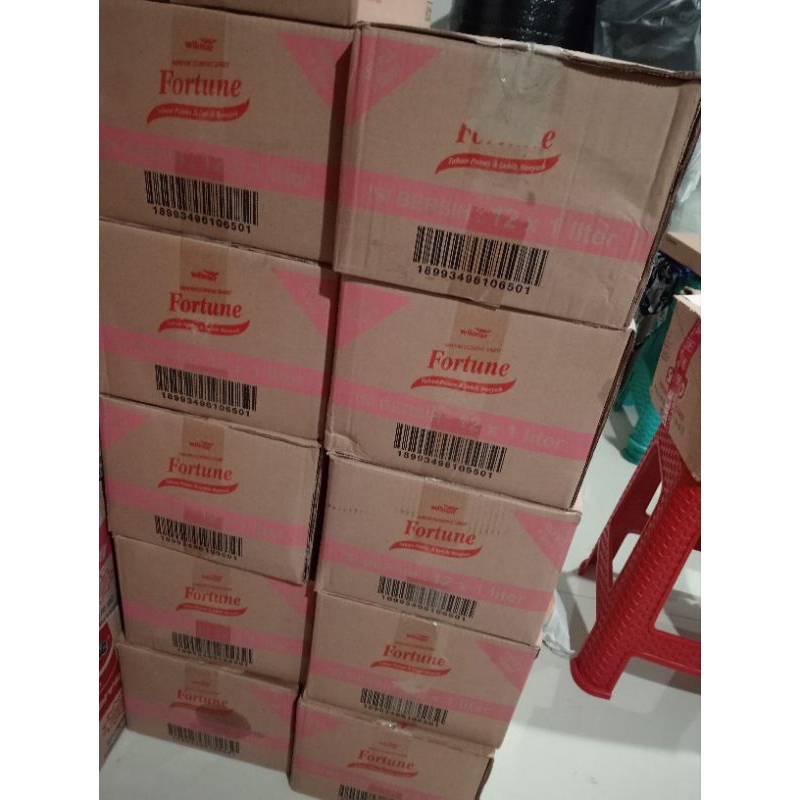 

Minyak Goreng Fortune 1 Liter Karton / Dus