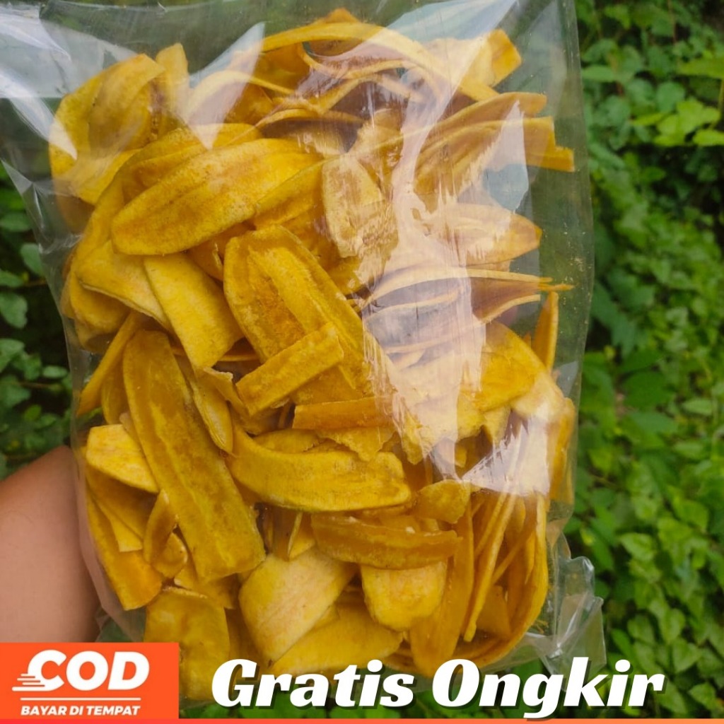 

kripik Pisang II Sanck II Cemilan Pisang II Jajanan Pisang II kripik II PISANG NANGKA II 1/2 KG II