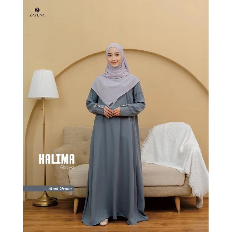 SHAFIYAH - Halima Abaya by ZAYENA | Abaya Daily Simple