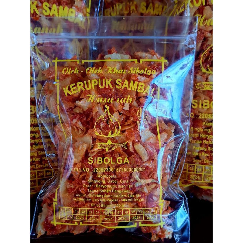 

Keripik Sambal Sibolga 100 gram