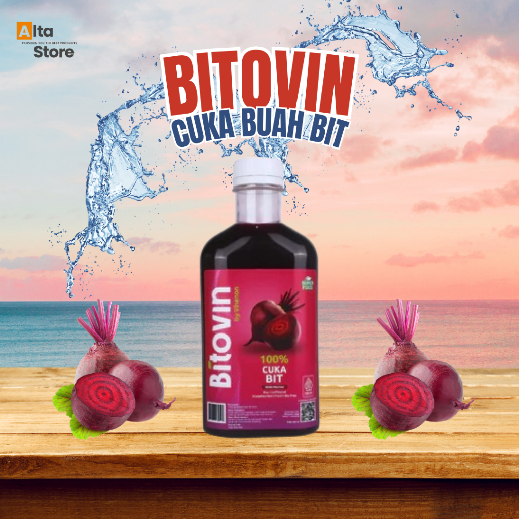 

Bitovin Cuka Buah Bit Murni 100% Alami Solusi untuk Kesehatan Jantung dan Penambah Darah