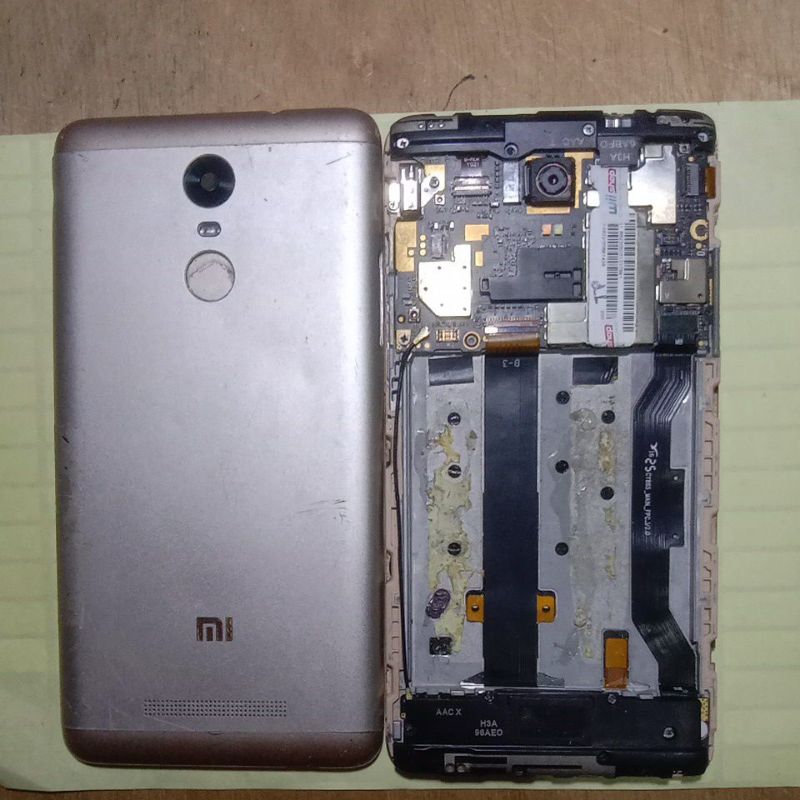 MESIN HP XIAOMI REDMI NOTE 3 KENZO SNAPDRAGON JAMIN 90%  NORMAL TESTED (UNIT)