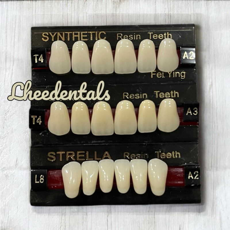 Gigi palsu depan Atas/bawah