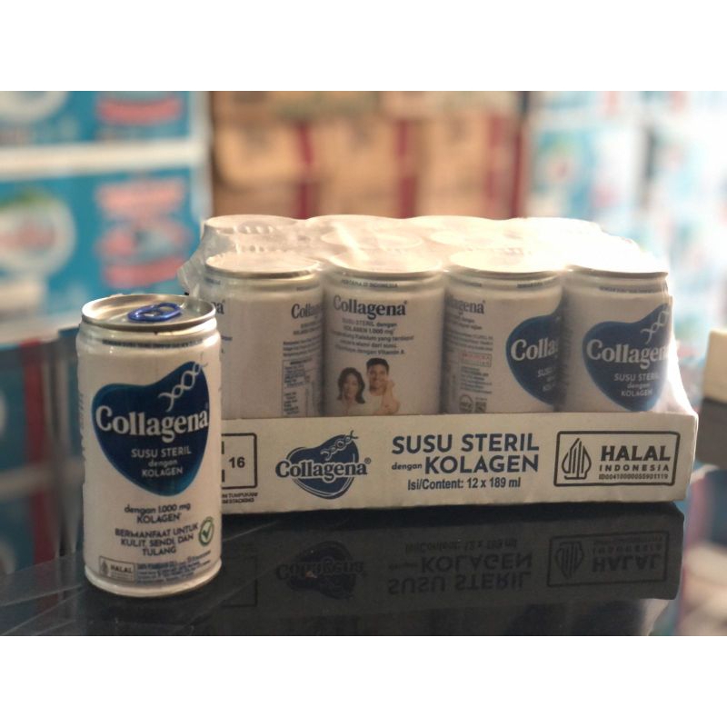 

Susu Steril Dengan 1000 mg Kolagen Susu Awet muda harga per Botol 189ml