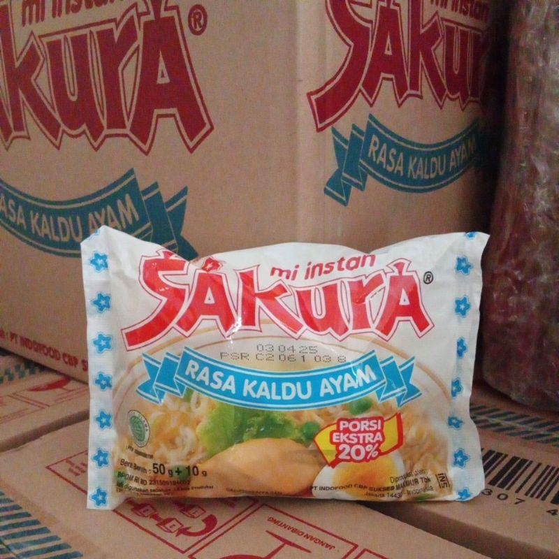 

1 DUS 40 pcs MIE SAKURA KALDU AYAM / MIE Instan murah