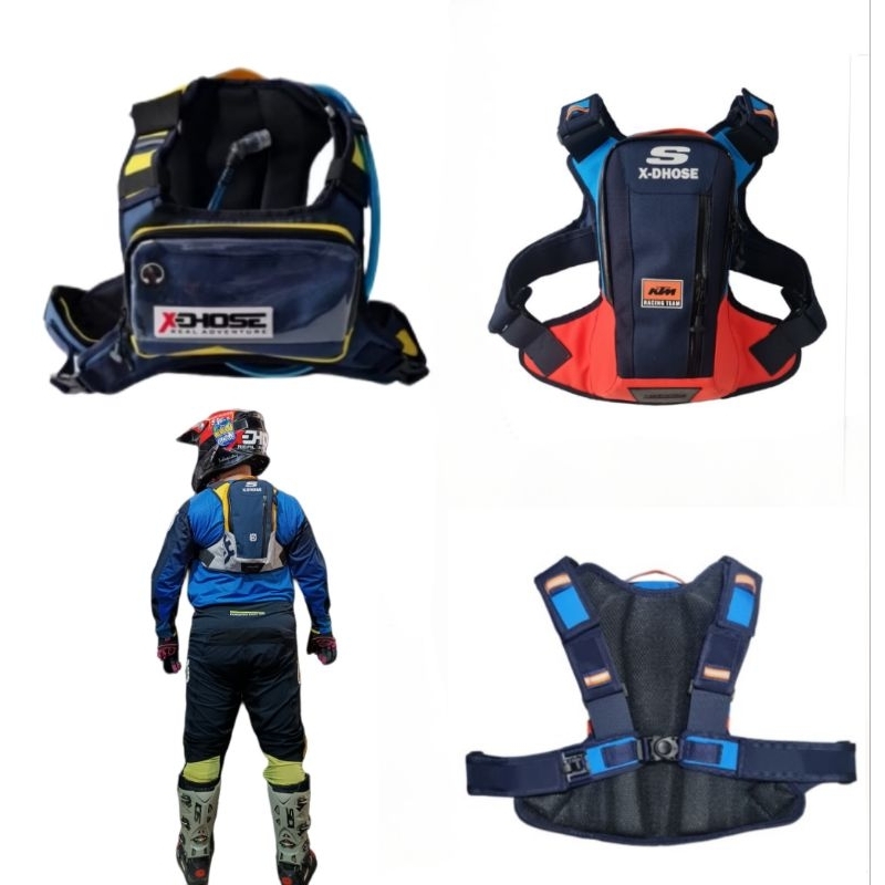 Tas Pria Hydropack Ransel Ktm Husqvarna Chestbag Trail Adventure Trabas Motocross Unisex