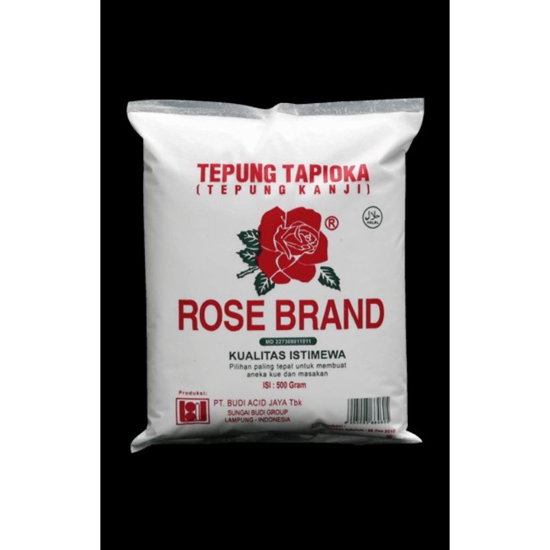 

1 Ball isi 20 Tepung Tapioka (kanji) Rose Brand 500gr