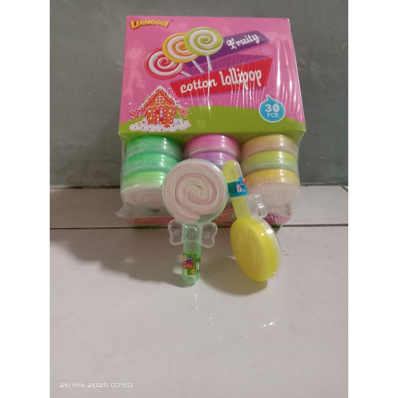 

cotton lollipop