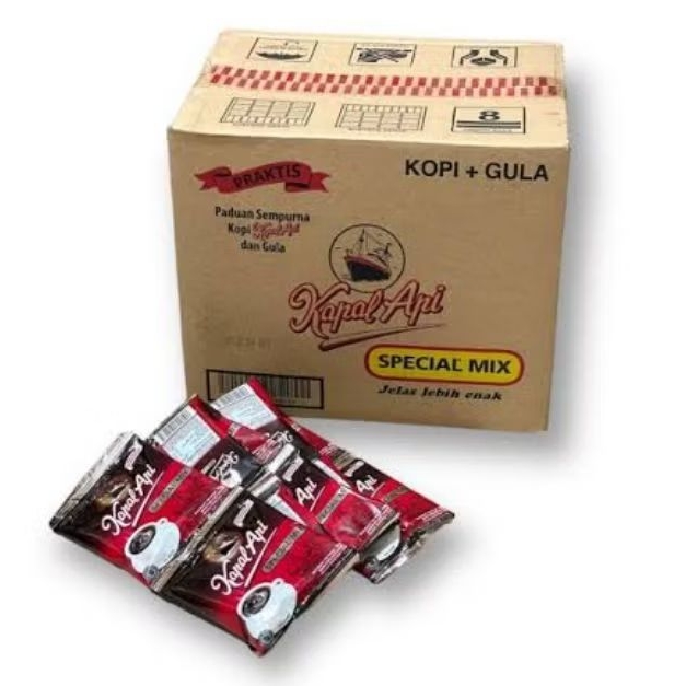 

Kapal Api Special Mix (1 dus / 1 karton / 12 renceng)