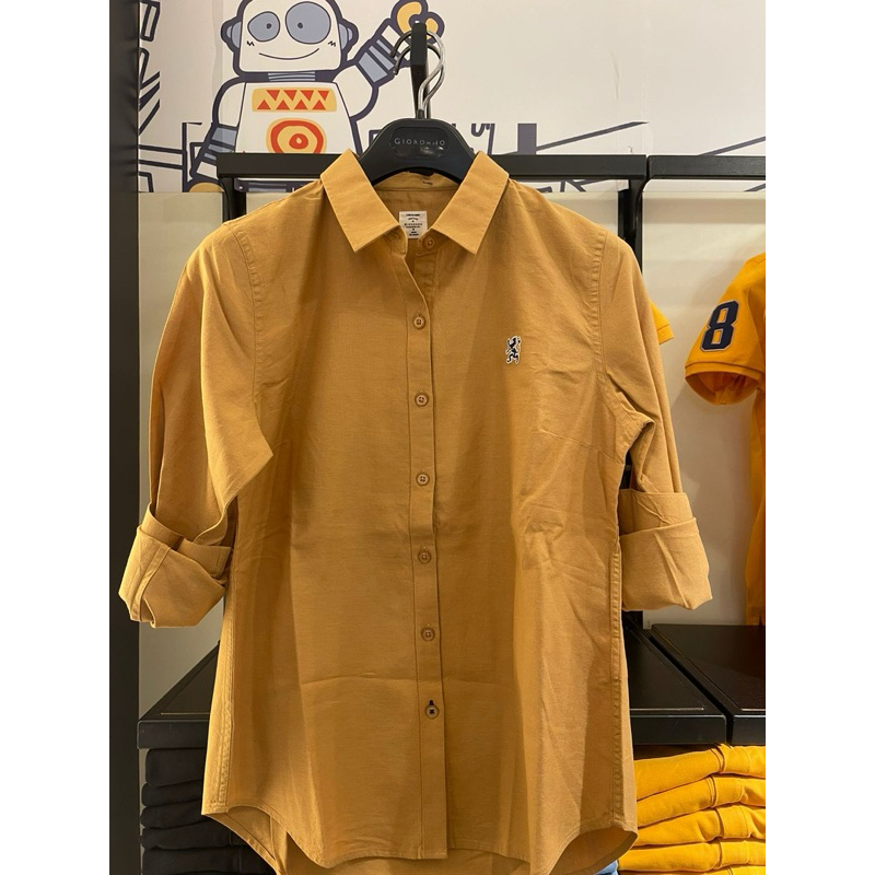 100% ORIGINAL KEMEJA GIORDANO LENGAN PANJANG WOMEN / MEN