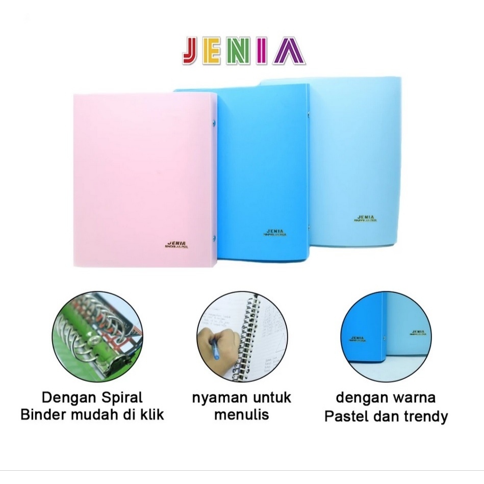 

Binder A5 Premium Tebal Pastel (1pcs)