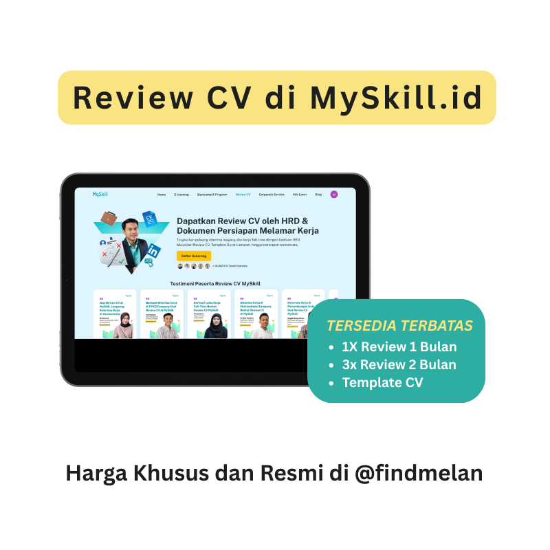 (Berbatas Waktu) Review CV Myskill