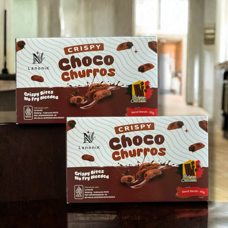 

LANONIK CRISPY CHOCO CHURROS 65gr