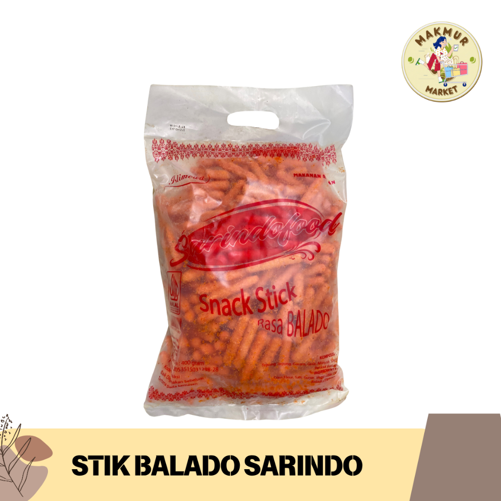 

Sarindo Stick | Snack Stick Kemasan Bag 400gr