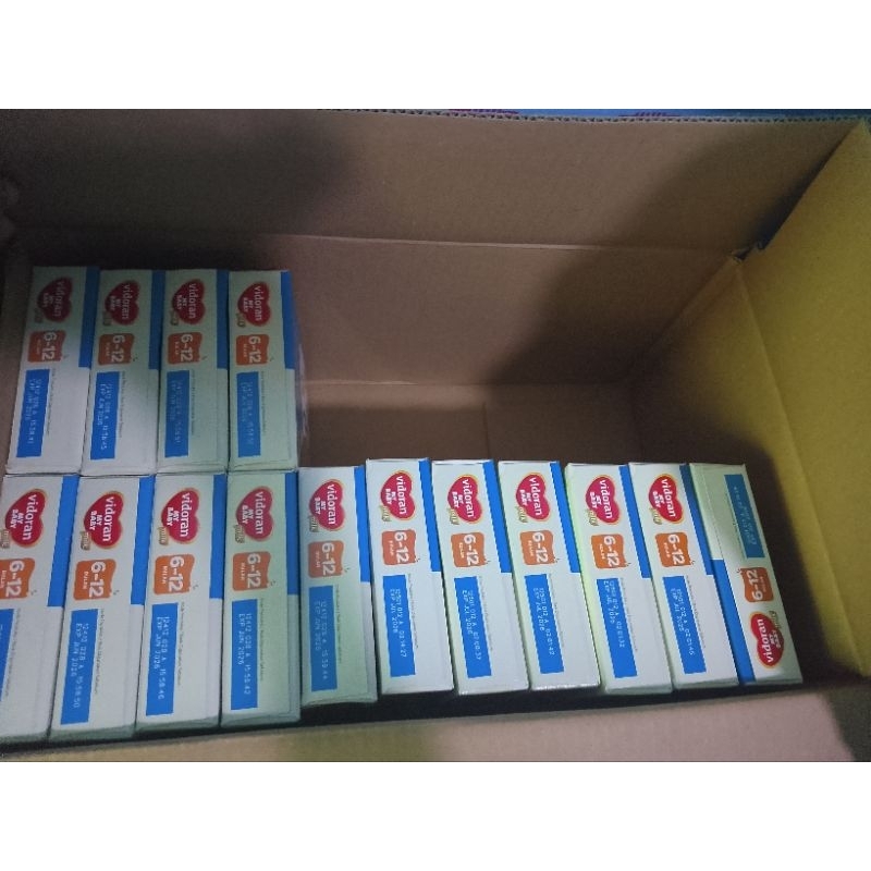 

1karton vidoran 6-12 125grm isi 24pcs