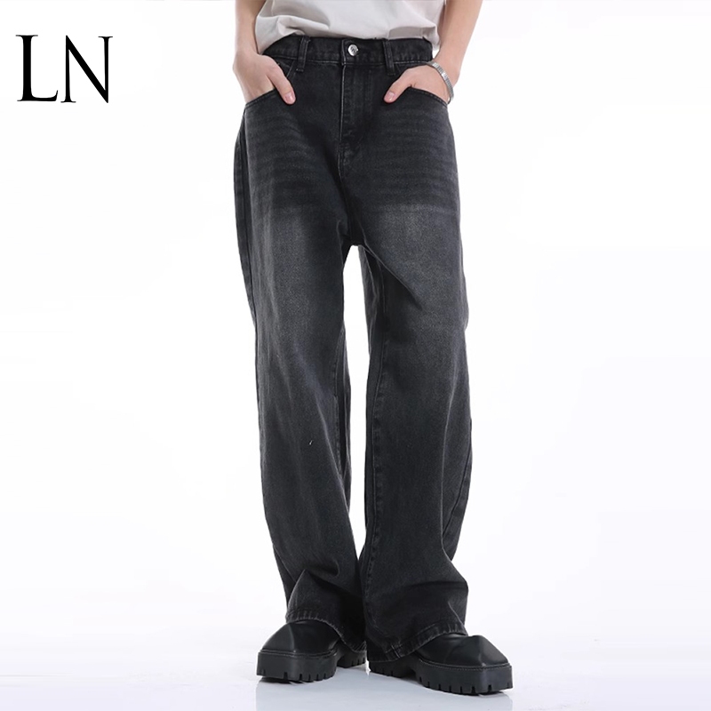 Celana jeans pria warna abu abu celana jeans pria panjang celana hitam pria celana jeans pria standa