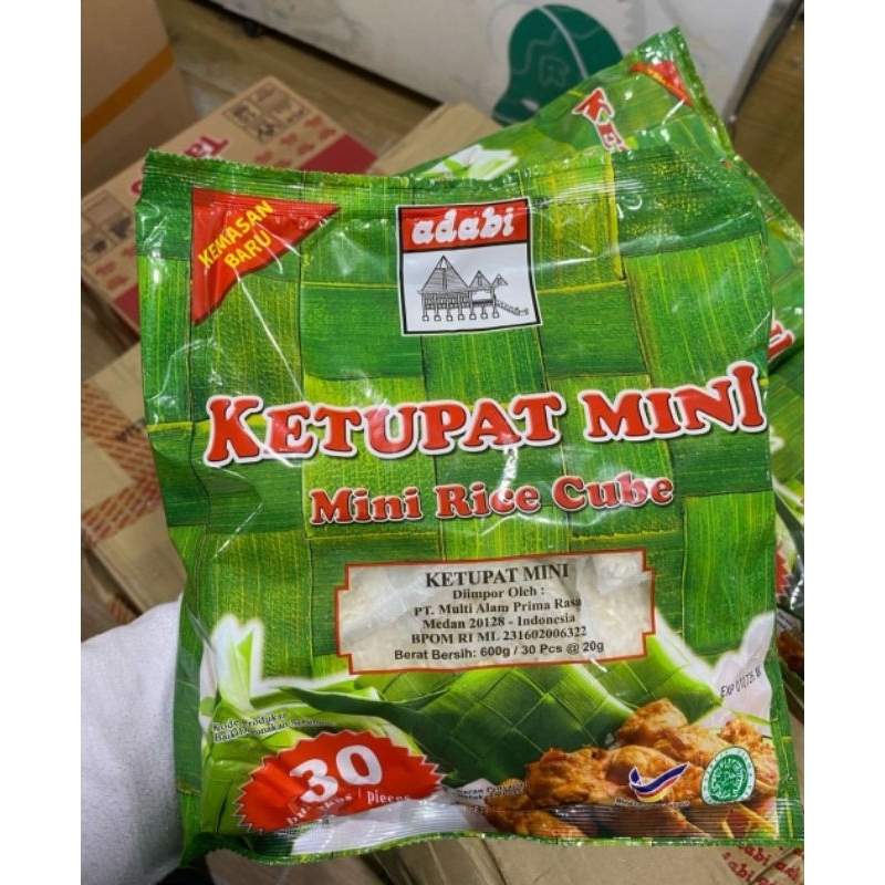 

ketupat adabi/ketupat mini