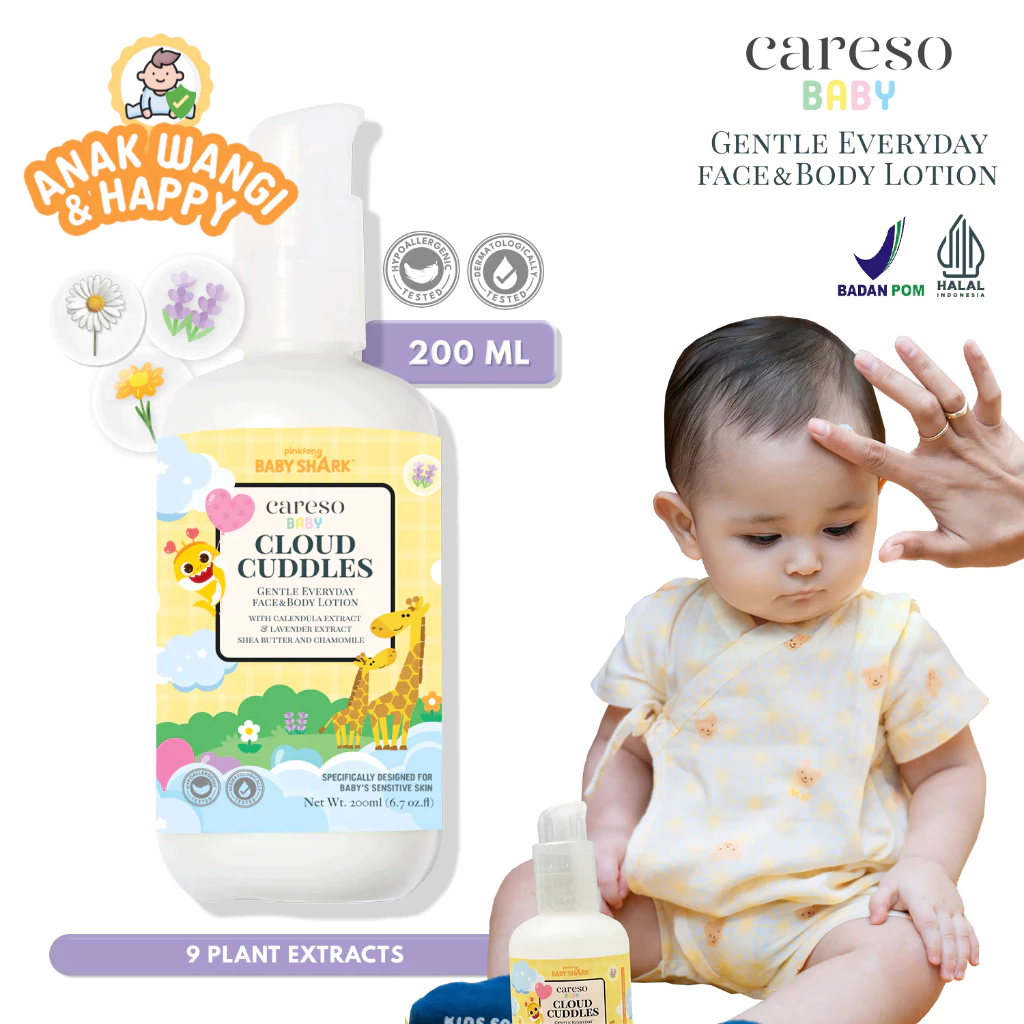 CARESO CC FACE&BODY LOTION 200ML & 50ML