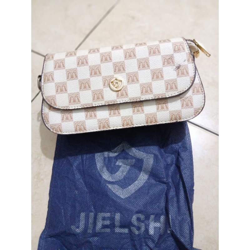 Jielshi Tas Selempang Wanita Defilia Kc-008 #SL.280 Slingbag Wanita Dewasa Bahan Kulit PU Leather