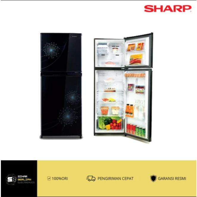 kulkas Sharp 2 pintu (237 MG)