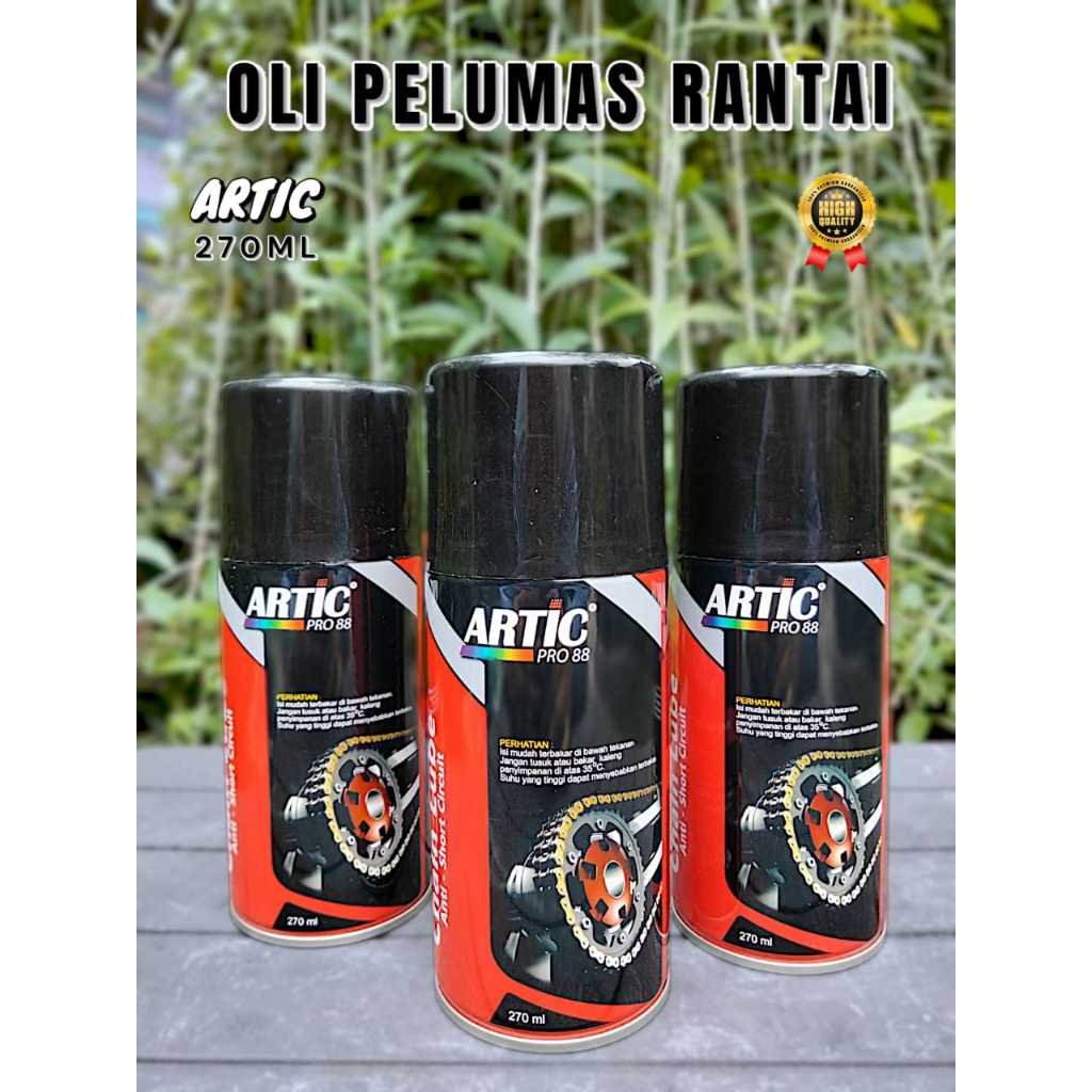 CHAINLUBE OLI PELUMAS RANTAI RANTE MOTOR - ARTIC  270ml