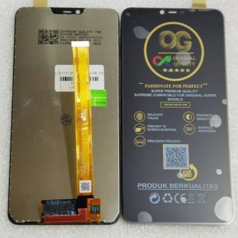lcd oppo a3s og super/metoo original100% bergaransi