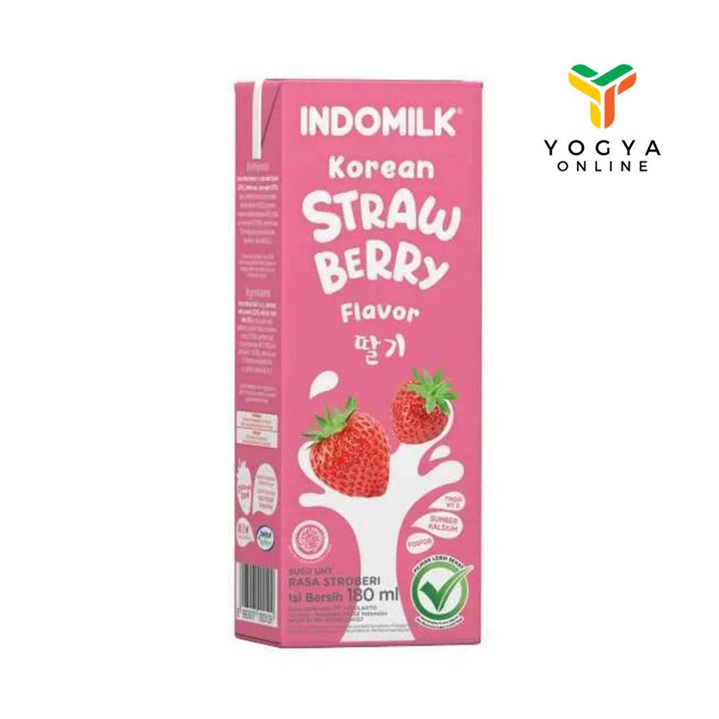 

Indomilk Korean Strawberry Uht 180Ml