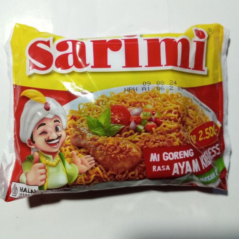 

Sarimi Mi Goreng Rasa Ayam Kremes - 1 dus isi 40 pcs