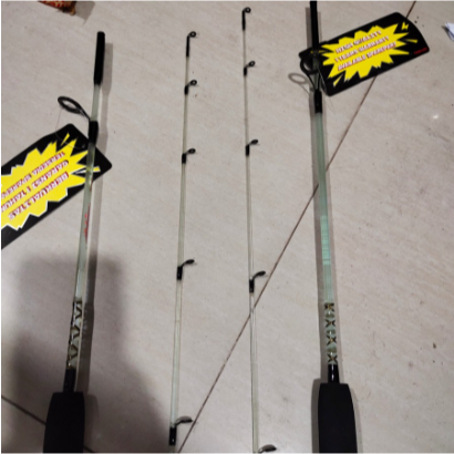 Joran Pancing Tornado Transparent Clear II 135 Solid Fiber Bening - 135cm