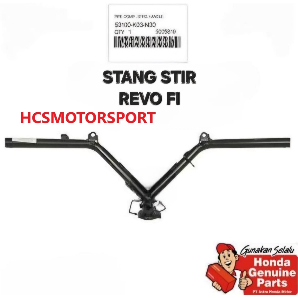 STANG STIR REVO FI INJEKSI ORIGINAL 53100-K03-N30