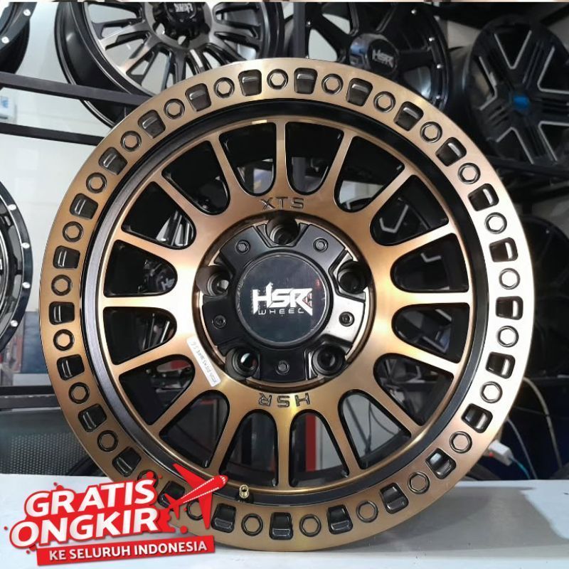 Velg Original Hsr Xts05 R15 Pcd 5X139,7 Velg Mobil Feroza Escudo Jimny