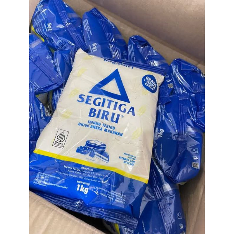 

Tepung segitiga biru