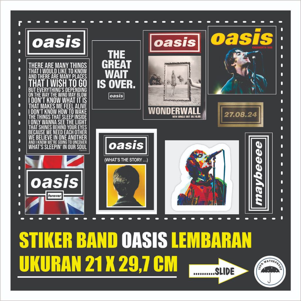 

Oasis Stiker Band Kupu-Kupu Lembaran UKuran 21 x 29.7 CM