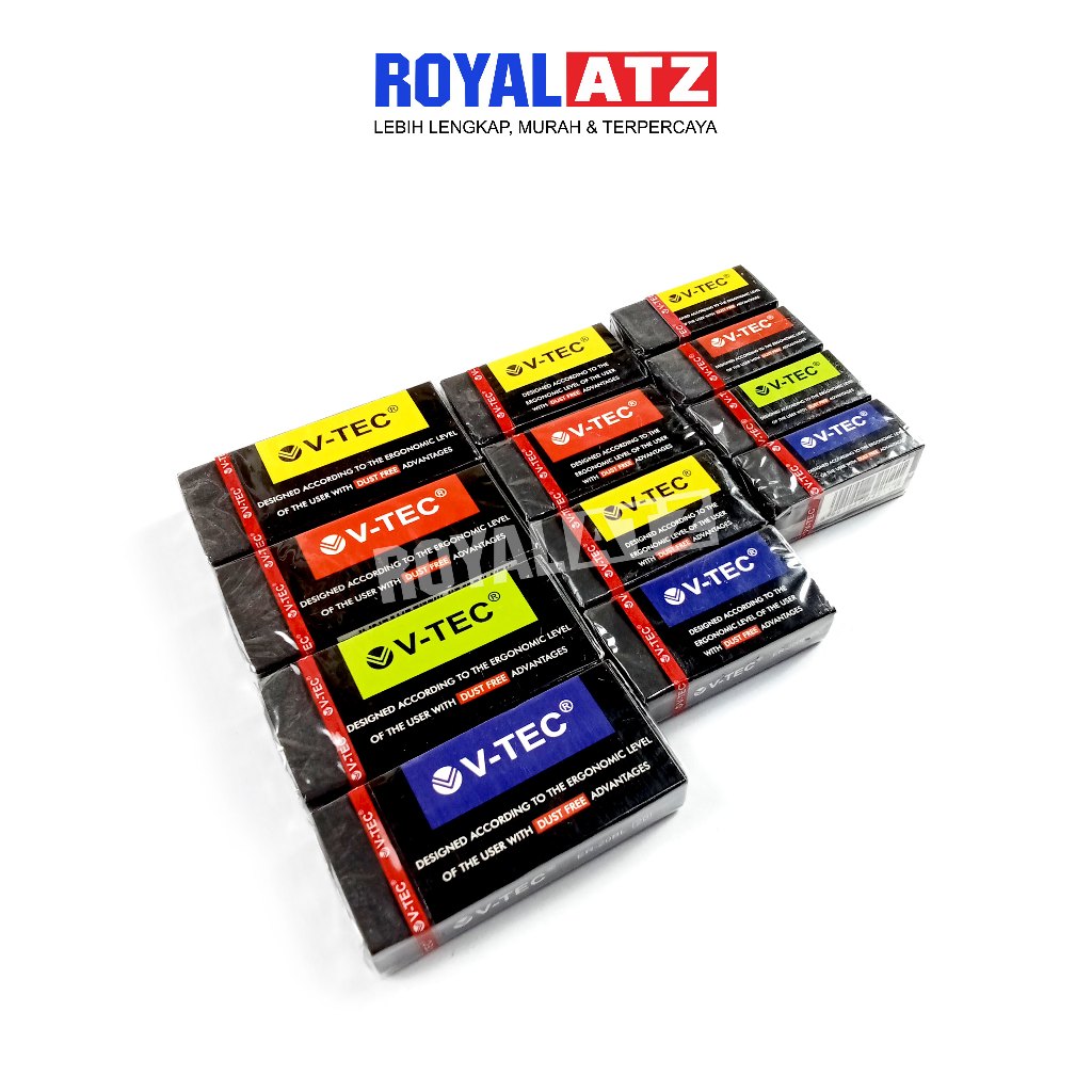 

Penghapus / Eraser / Rubber Eraser V-TEC All Varian