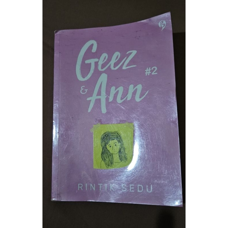 [Preloved]Novel Geez & Ann-Rintik Sedu #2