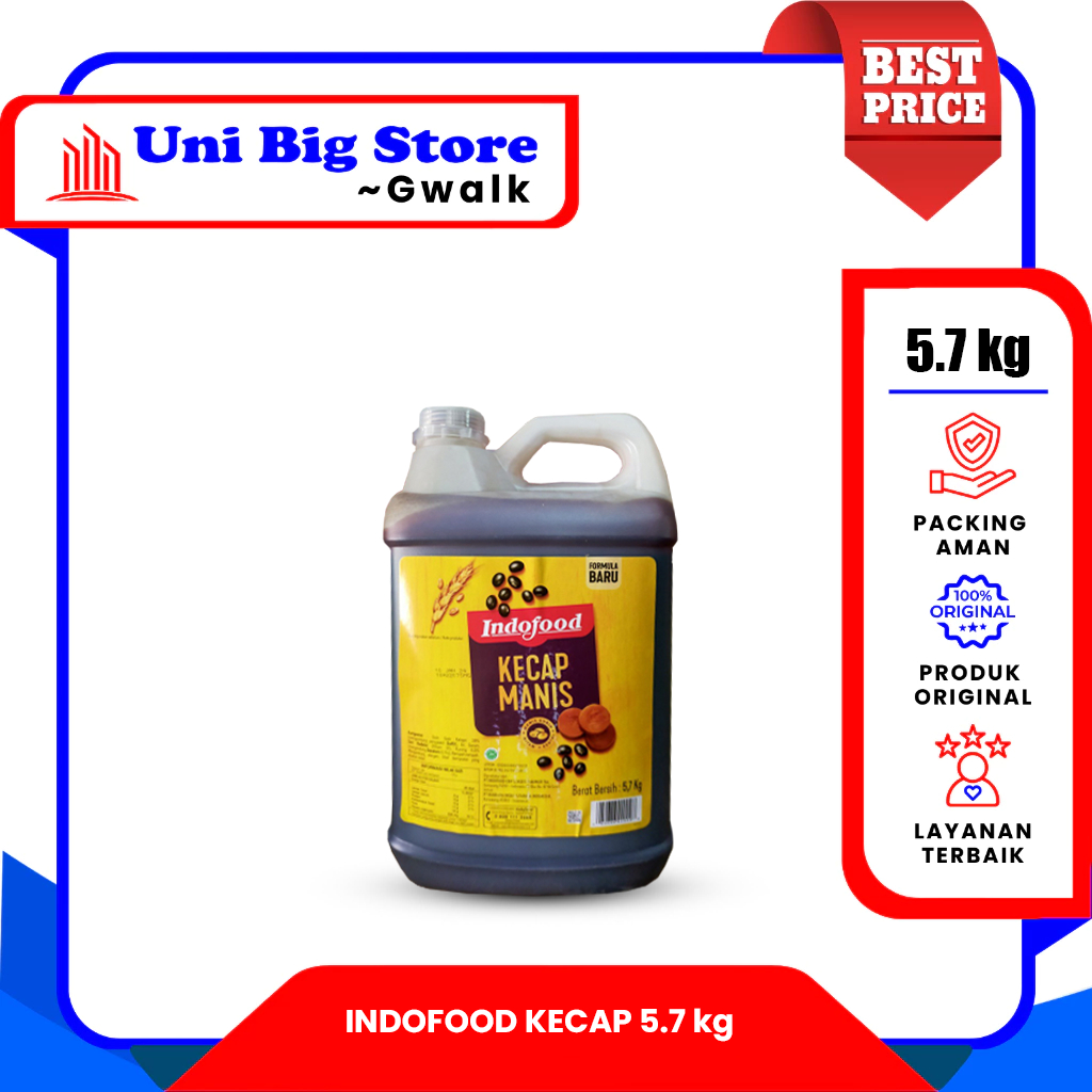 

INDOFOOD KECAP MANIS JERIGEN - 5.2 kg