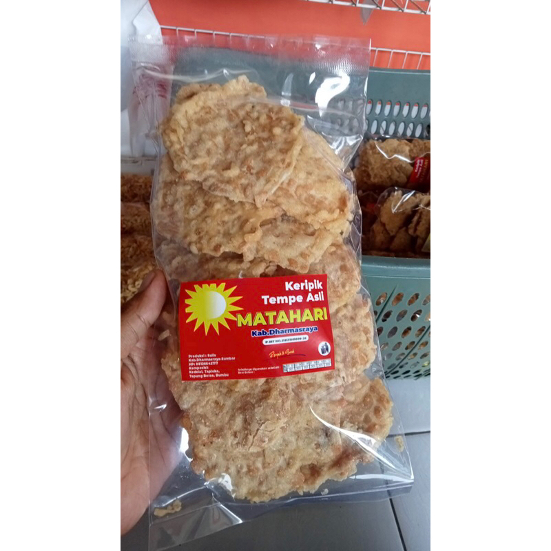 

Keripik Tempe MATAHARI (UMKM Dharmasraya SUMBAR)