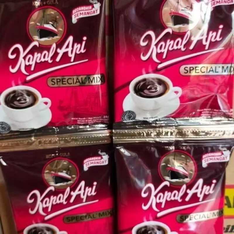 

(1 Renceng Isi 10Pcs ) Kopi Kapal Api Special Mix 23gr