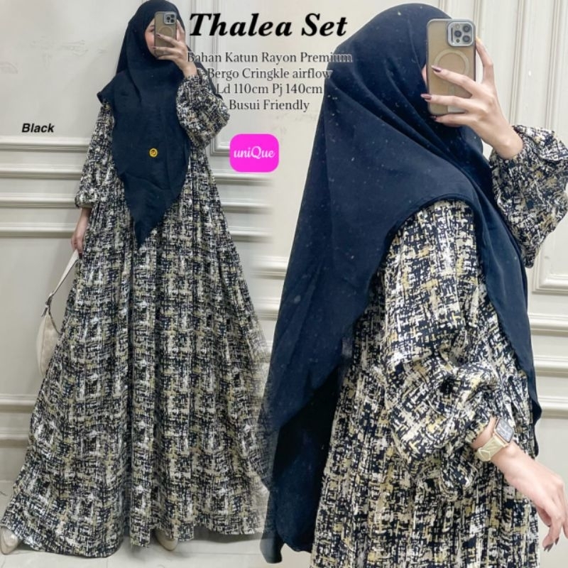 THALEA • TIONA SET HIJAB BY MUDRA GAMIS + JILBAB